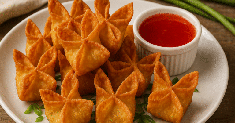 Easy Crab Rangoon Recipe (Crispy & Creamy) Crab Rangoon Recipe