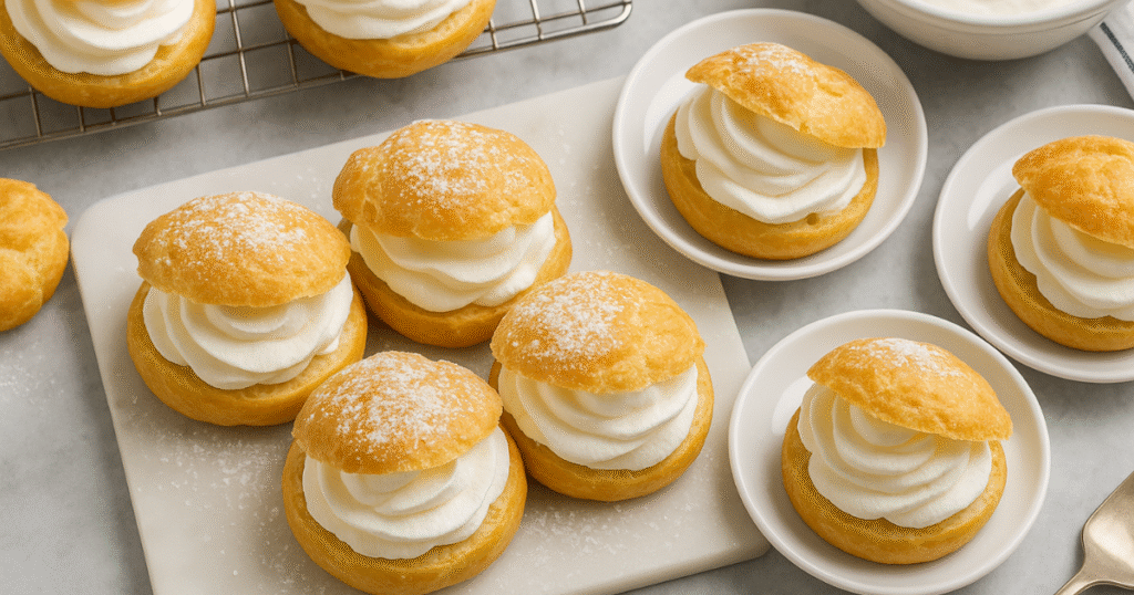 easy cream puffs recipe