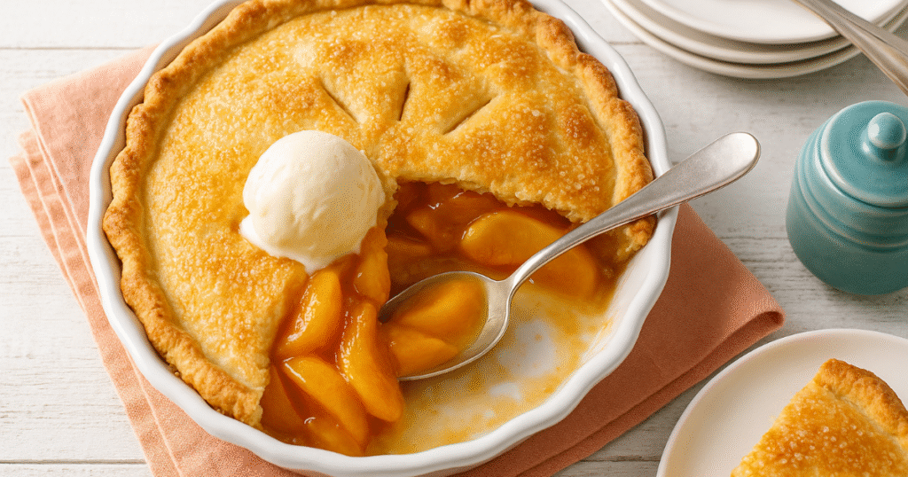fresh peach pie recipe