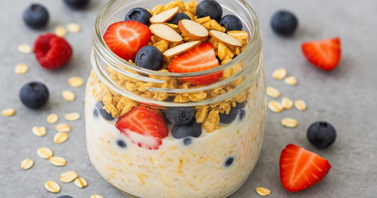 Easy Overnight Oats Recipe (Healthy Make-Ahead Breakfast) Overnight Oats Recipe