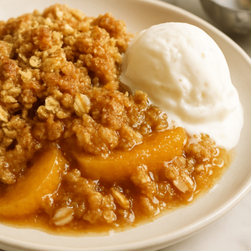 Peach Crisp Recipe