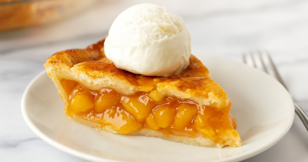 Classic Homemade Peach Pie Recipe – Sweet & Juicy