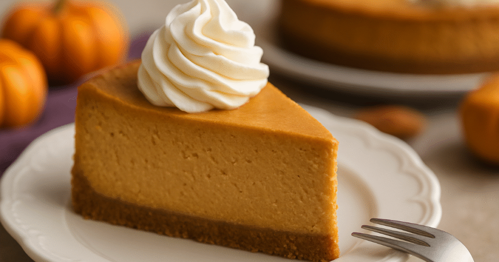 Creamy Pumpkin Cheesecake Recipe (Classic & Easy) Pumpkin Cheesecake Recipe