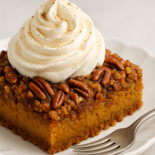 Pumpkin Dump Cake Recipe