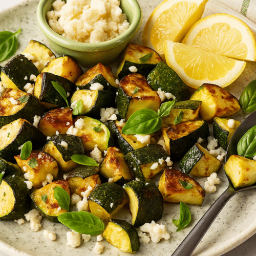 Roasted Zucchini Recipe