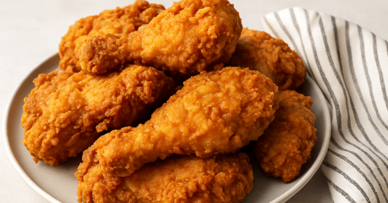 Crispy Fried Chicken Recipe (Southern-Style, Extra Crunchy) Fried Chicken Recipe