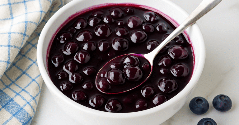 Blueberry Compote Recipe (Perfect for Pancakes & More!) Blueberry Compote Recipe
