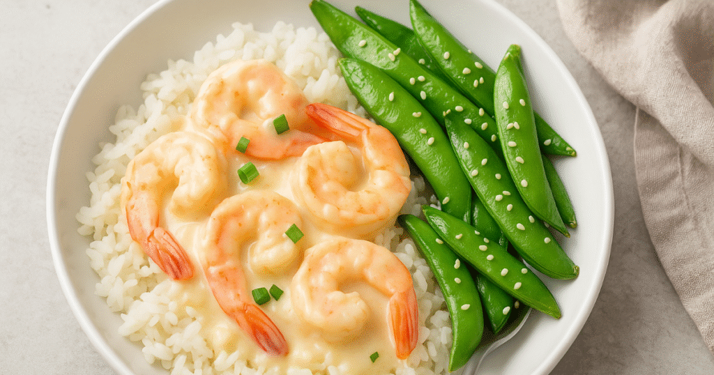Creamy Coconut Shrimp Recipe : Quick & Easy Dinner Creamy Coconut Shrimp Recipe