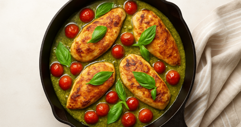 Easy Pesto Chicken Recipe That’s Perfect for Weeknights Pesto Chicken Recipe