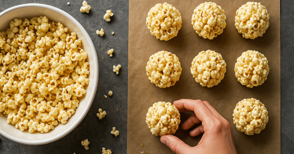 Easy Popcorn Balls Recipe