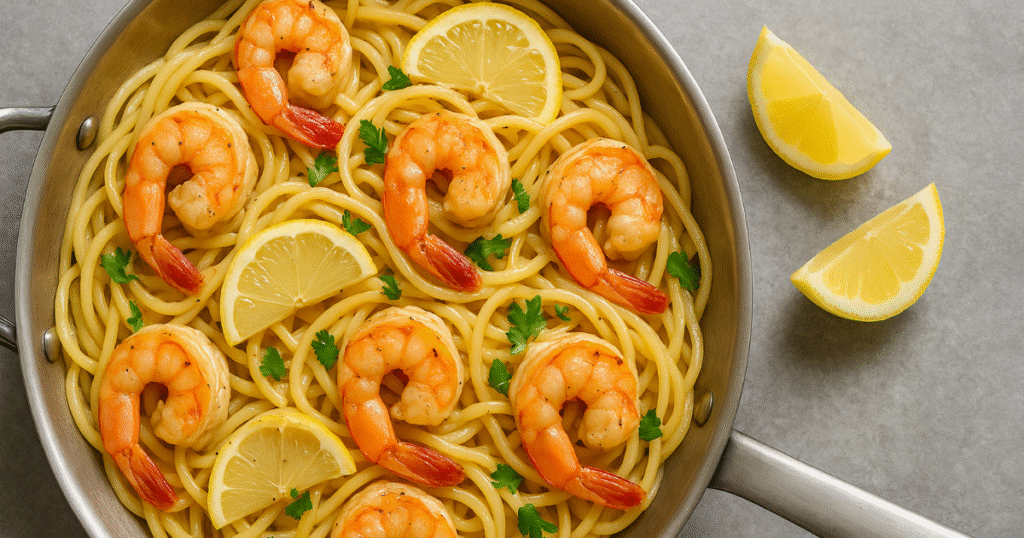 Easy Shrimp Linguine Recipe 