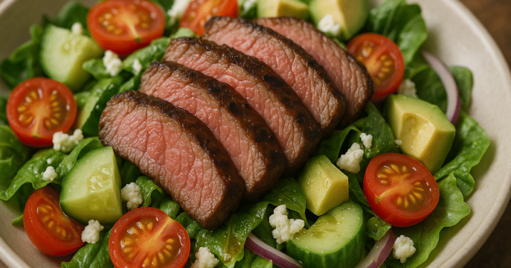 Easy Steak Salad Recipe