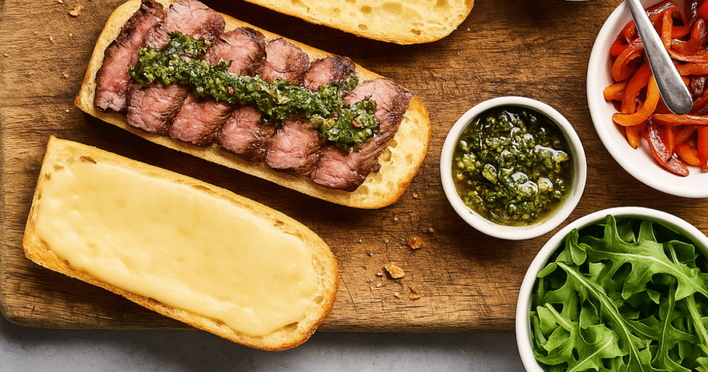 simple steak sandwich recipe