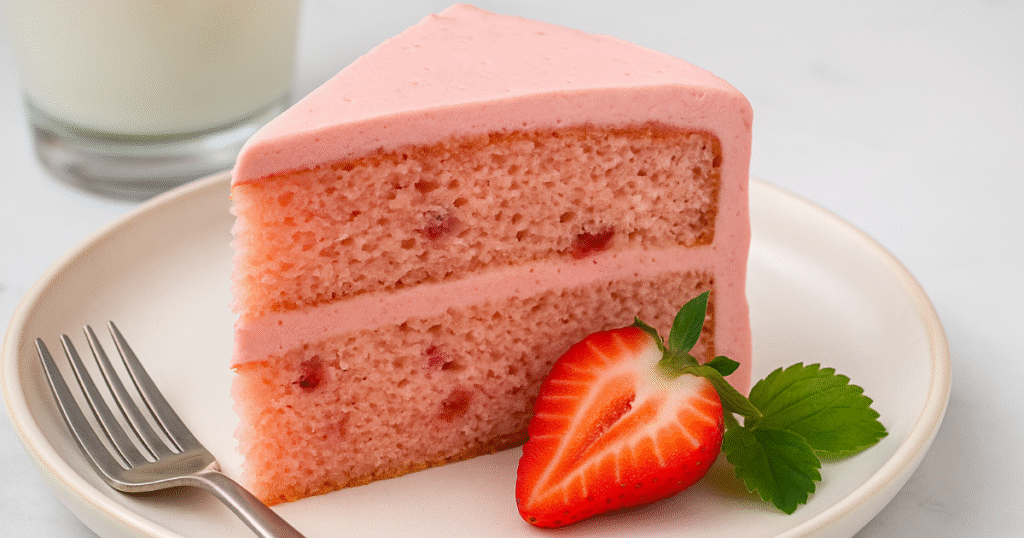Easy Strawberry Cake Recipe with Fresh Strawberry Flavor Strawberry Cake Recipe