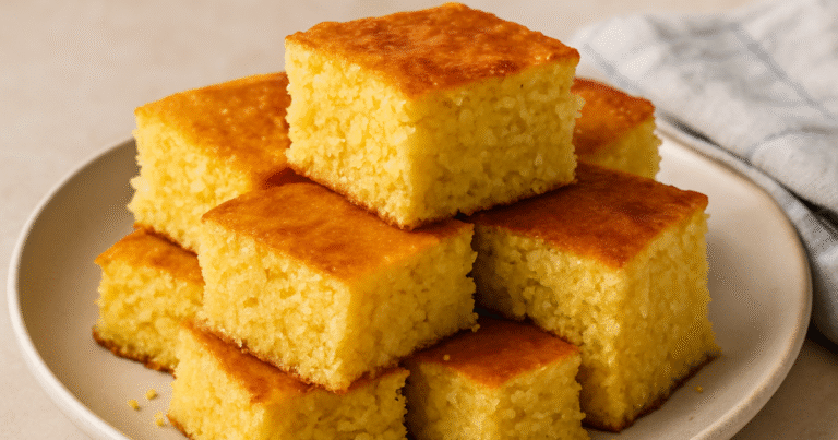 Sweet Cornbread Recipe: Moist, Golden, and Irresistible Sweet Cornbread Recipe