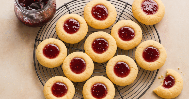 Easy Thumbprint Cookie Recipe