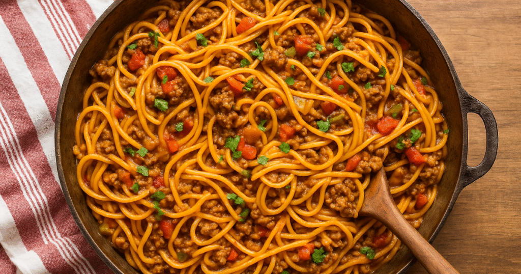 best taco spaghetti recipe