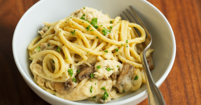 Creamy Chicken Tetrazzini Recipe (The Coziest Comfort Food!)