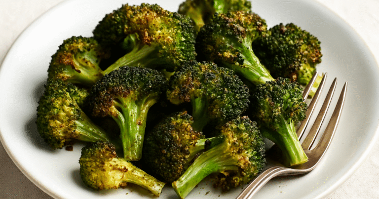 Baked Broccoli Recipe (Crispy, Flavorful & Foolproof!)