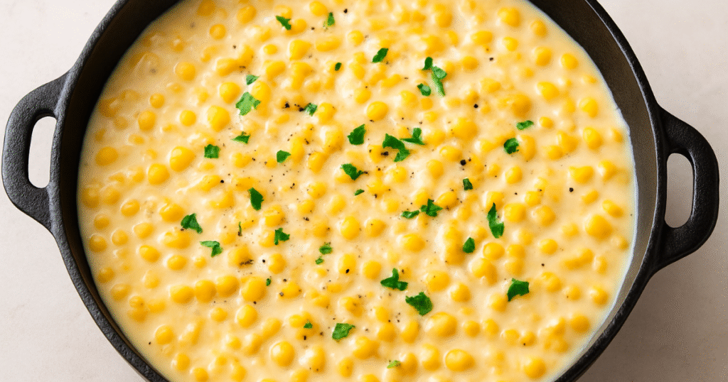 easy cream style corn recipe