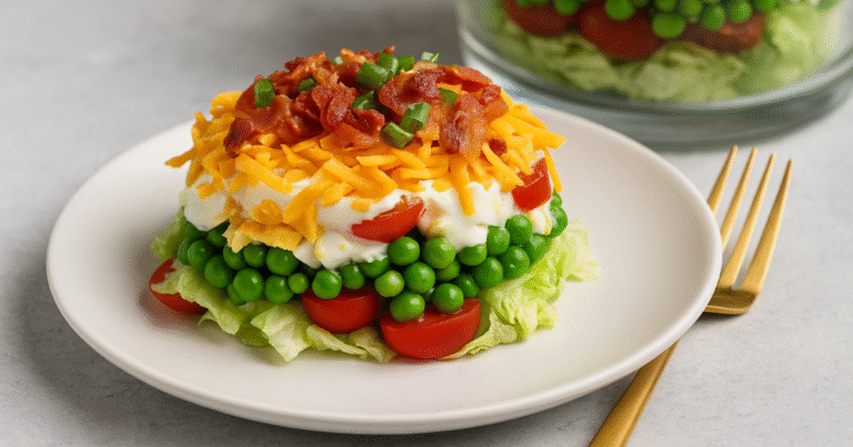 easy seven layer salad recipe