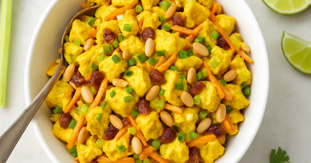 simple curry chicken salad recipe