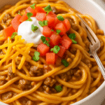 taco spaghetti recipe