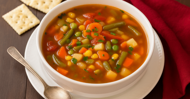 easy Vegetable Soup Recipe