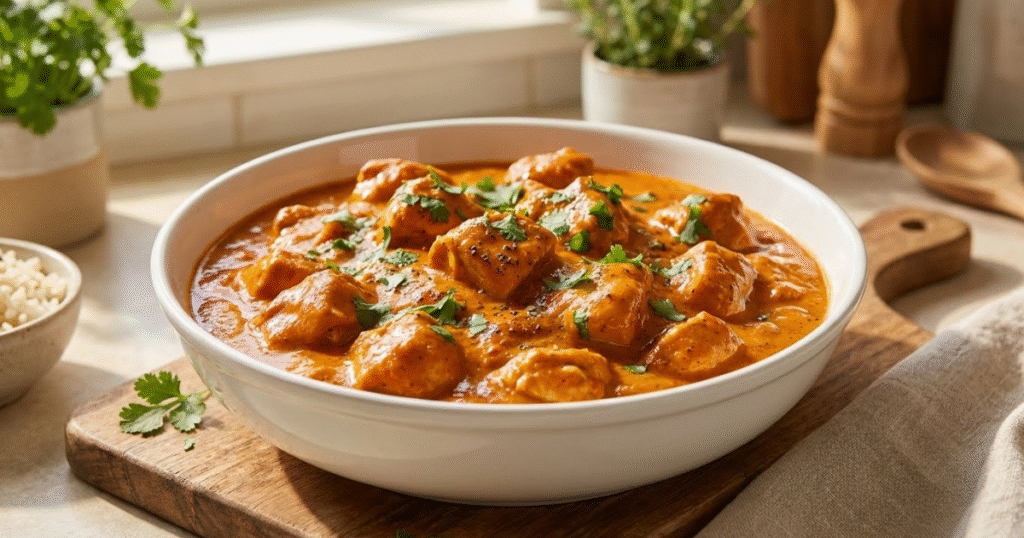 creamy butter chicken recipe