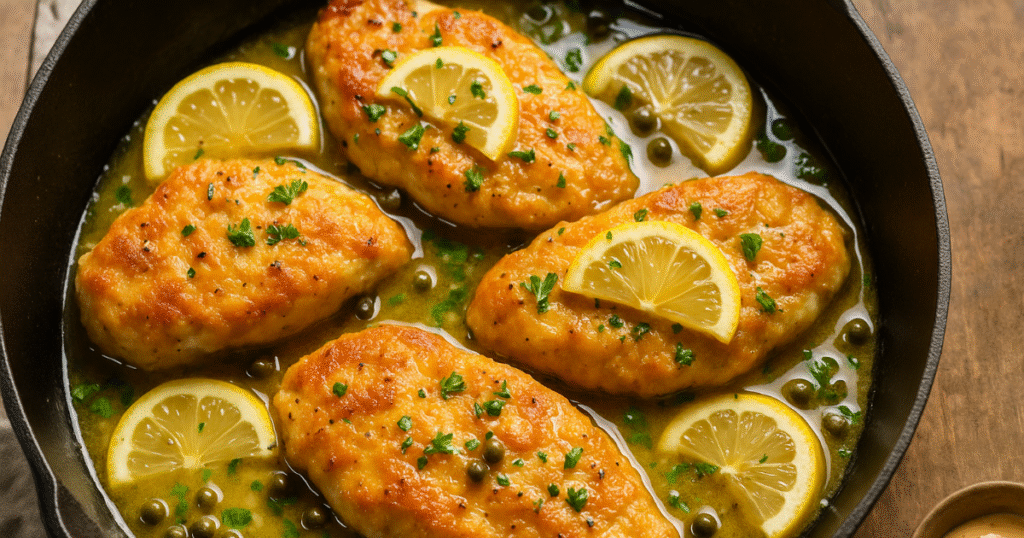 creamy chicken piccata recipe