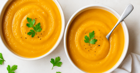 Creamy Butternut Squash Soup Recipe (Easy & Comforting) Butternut Squash Soup Recipe