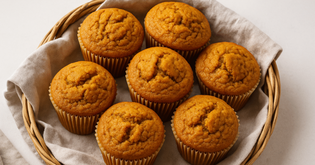 Pumpkin Muffin Recipe (Moist, Fluffy & Full of Fall Flavor)
