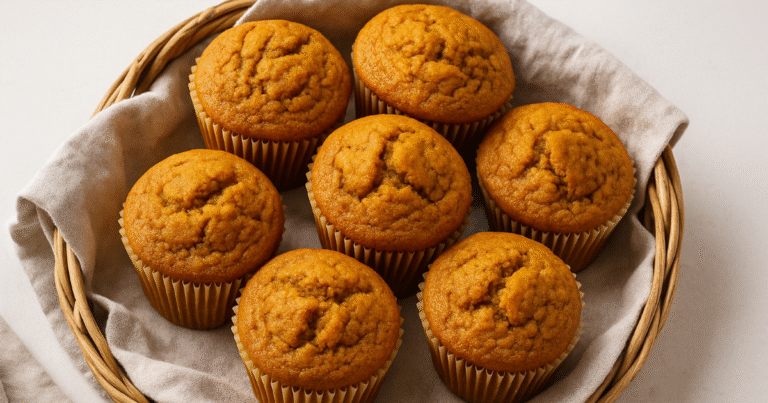 Pumpkin Muffin Recipe (Moist, Fluffy & Full of Fall Flavor)