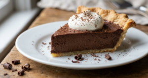 Chocolate Pie Recipe – Easy, Comforting, and Ultra-Creamy