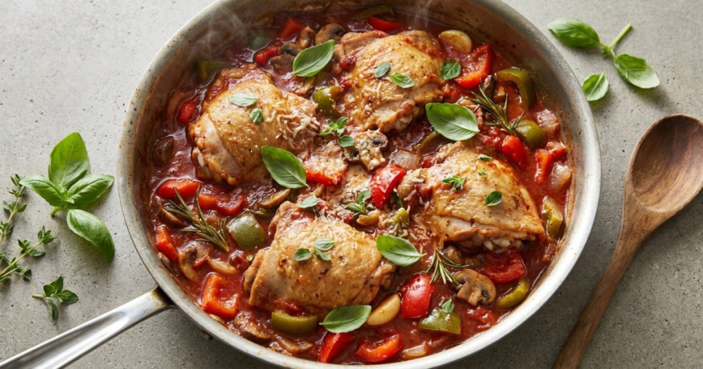 italian chicken cacciatore recipe